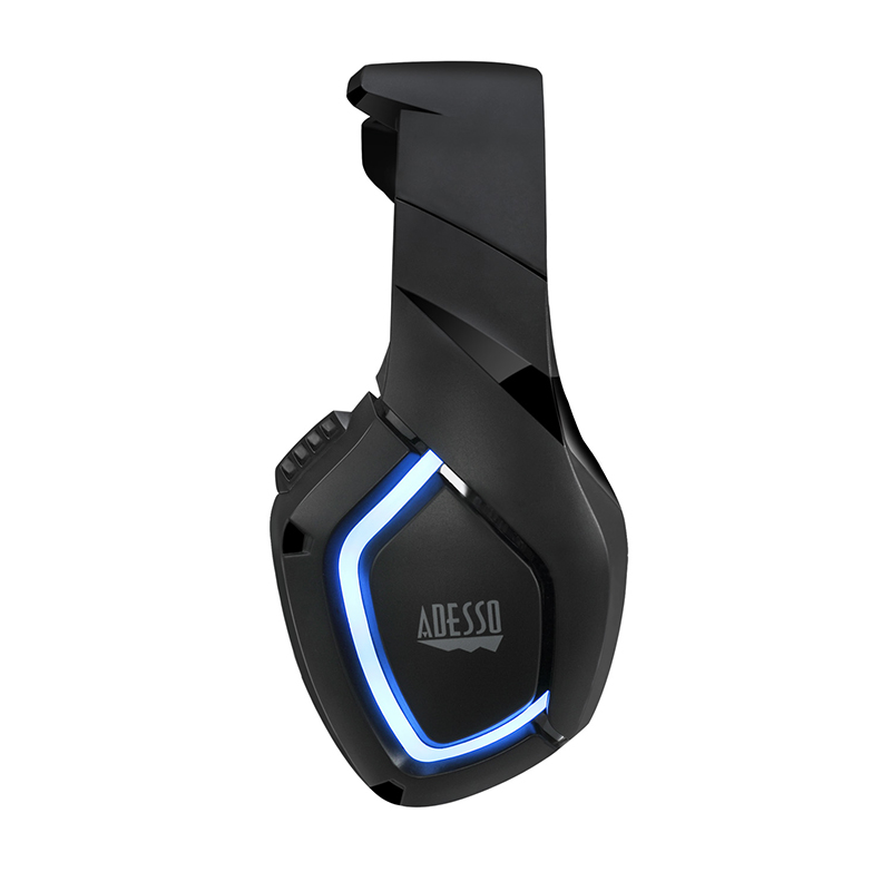 Adesso XTREAM G1 Wired Over-the-head Stereo Gaming Headset with Microphone, Black.